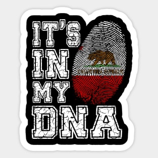 It's In My DNA California - Patriotic USA Gift Sticker